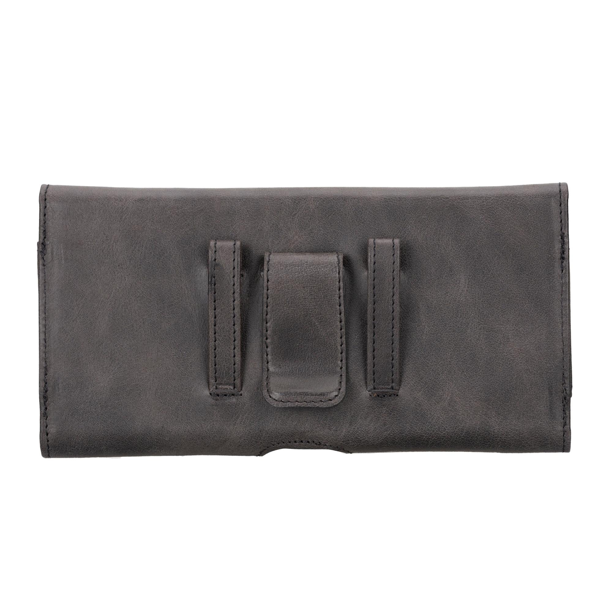 Yonkers Security Belt-Mounted Leather Phone Holster-6