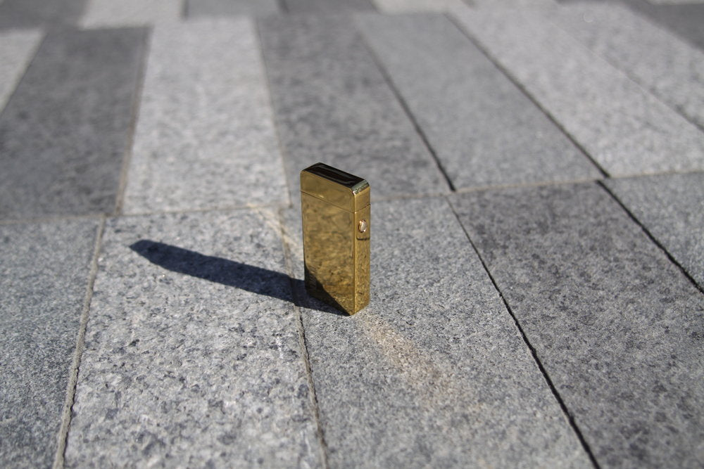 Golden Dual Arc Lighter-4