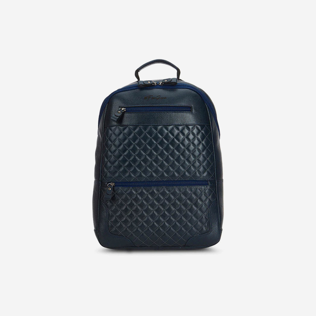 52's Luxury Quilted Garda Leather Backpack-9