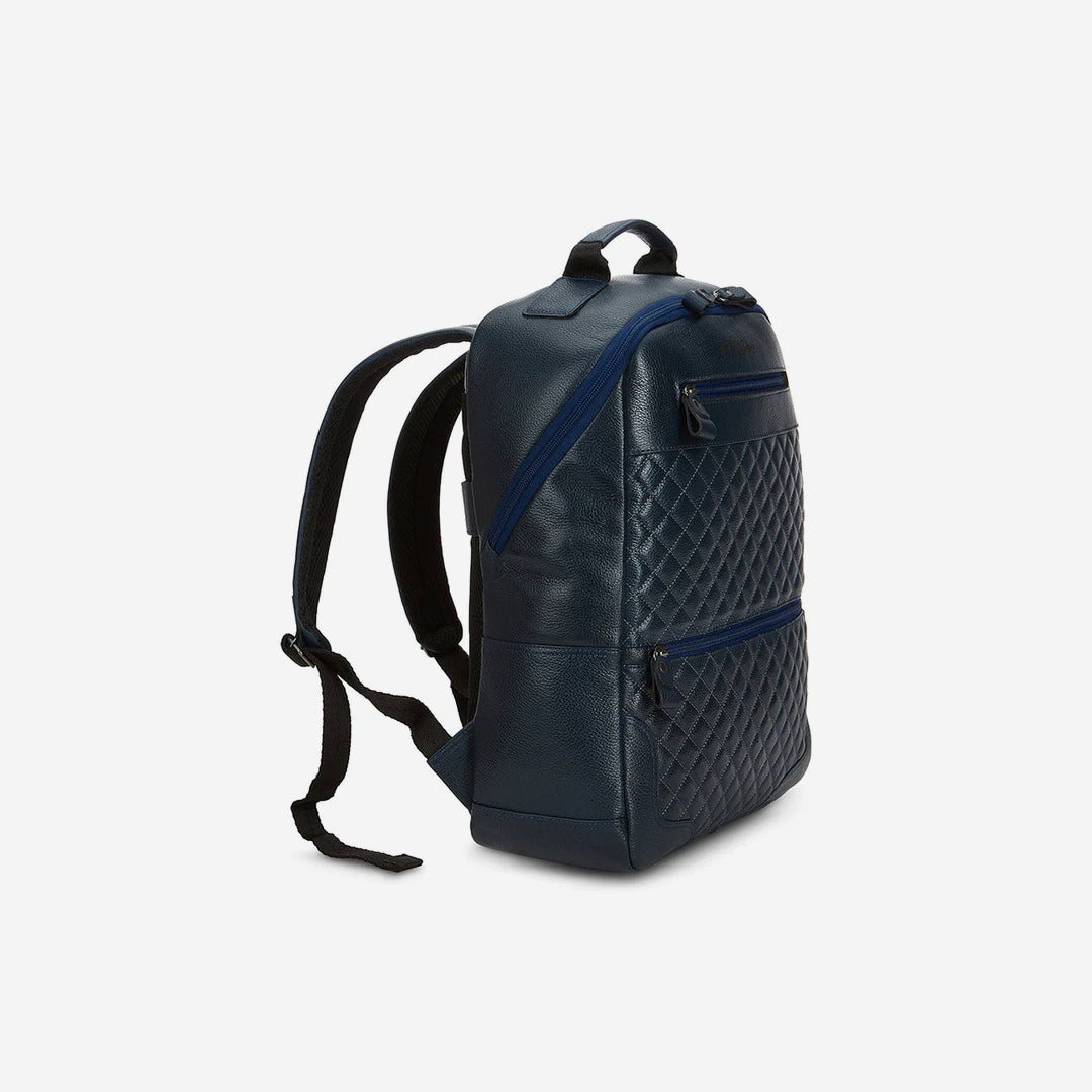 52's Luxury Quilted Garda Leather Backpack-10