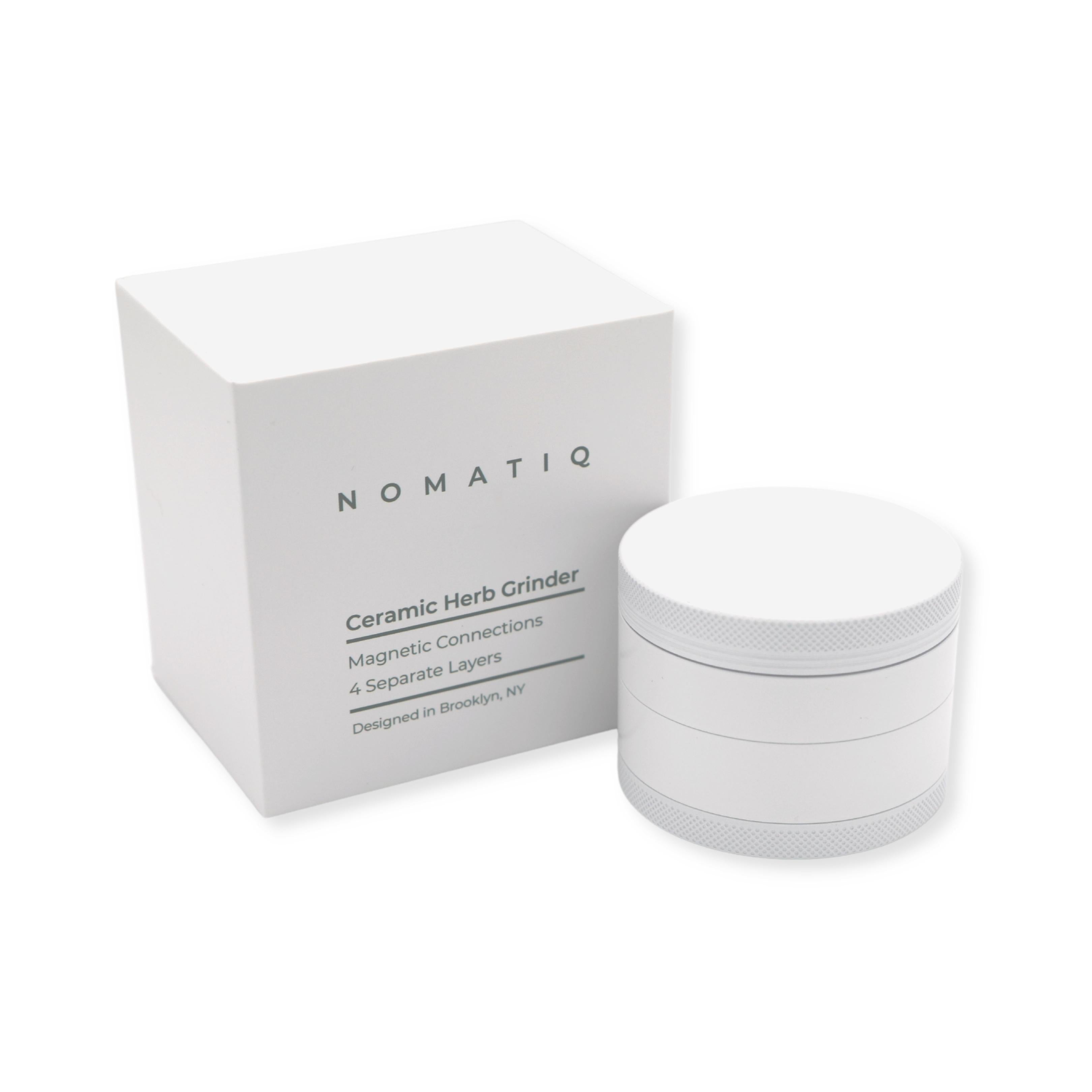 Ceramic 4-piece Grinder (White)-0