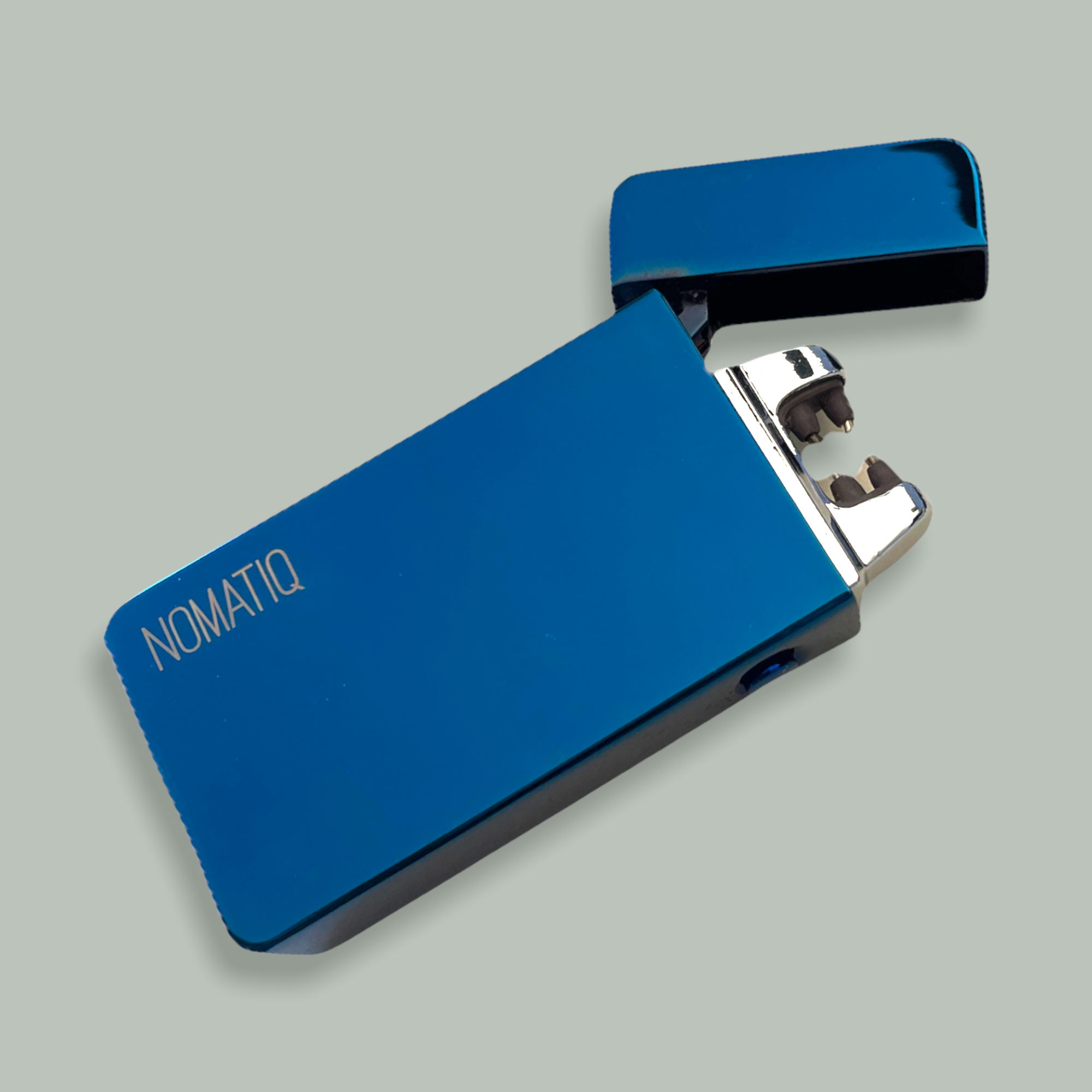 Blue Dual Arc Lighter-0